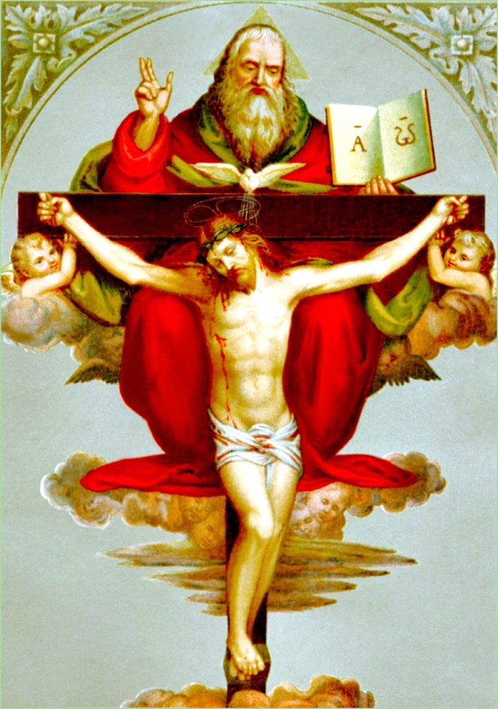 Santíssima Trindade Cristo crucificado