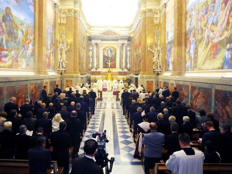 Bento XVI Capela Paulina