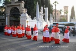 Cardeais procissão Via di Santa Sabina