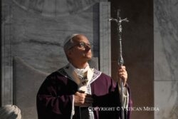 Papa olha férula Basilica di Santa Sabina