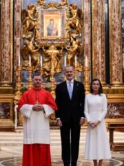 Os reis na capela da Salus Populi Romani Os reis na capela da Salus Populi Romani